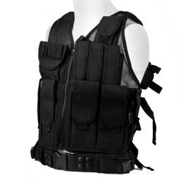 Airsoft Tactical Molle Vest Camouflage SWAT Police Military Combat Paintball Hunting Assault Vest