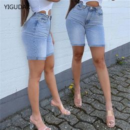 Women's Jeans Sexy Women Shorts Ladies Denim Skinny High Waist Stretch Bodycon Slim Short