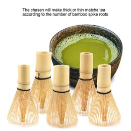 Japanese Ceremony Natural Bamboo Tea Whisk Chasen Preparing Matcha Powder Brush Tool Bamboo Tea Stick Grinder Brushes Tea Tools