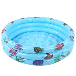 90/120/150cm Indoor Outdoor Baby Swimming Pool Round Inflatable Children Water Game Play Pool Blue Summer Baby Girls Water Play