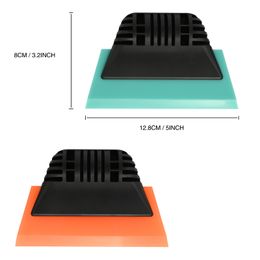 FOSHIO Handle Rubber Blade Squeegee Car Window Cleaning Scraper Silicone Water Remover Ice Snow Shovel Vinyl Film Wrap Tint Tool