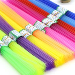 600pcs/lot Lucky Star Folded Paper Straws Colorful Wishing Star Origami Plastic Straw DIY Paper Crafts Material for Gifts