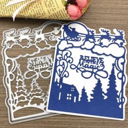 Christmas Cutting Dies Handicraft Mold Embossing Knife Scrapbook