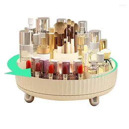 Storage Boxes 360 Degree Rotating Makeup Organiser Cosmetic Box Bathroom Desktop Travel For Lipstick
