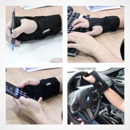 Aolikes Splint Sprain Arthritis Bracer Belt Carpal Tunnel Hand Wrist Support Brace Useful Breathable Mesh Bandage Wrist Protecto