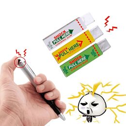 Electric Shock Joke Chewing Gum Pull Head Shocking Toy Gift Gadget Prank Trick Gag Funny 1PC