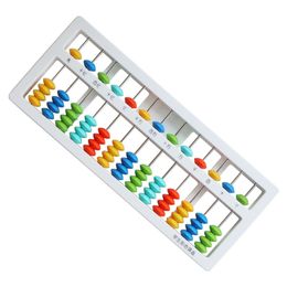 Children's13 Column Portable Plastic Abacus Arithmetic Soroban Calculating Tool With Colorful Bead Educational Toys Dropshipping