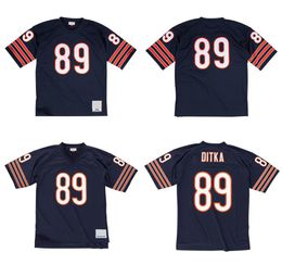 Stitched football Jerseys 89 Mike Ditka 1966 mesh Legacy Retired retro Classics Jersey Men women youth S-6XL