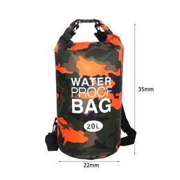 2L/10L/30L PVC Waterproof Bags Swimming Dry Sack for Outdoor Kayaking Rafting Boating River Trekking Water Sports Storage Bags