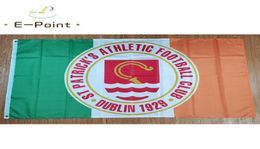 St Patrick039s Athletic on Ireland Flag 35ft 90cm150cm Polyester Banner decoration flying home garden flags Festive gifts7712325