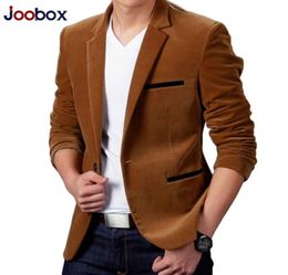 Men039s Suits Blazers 2021 Luxury Men Blazer Spring Fashion Brand High Quality Cotton Slim Fit Suit Terno Masculino Corduroy 9833230