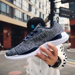 Casual Shoes Men Mesh Breathable 2024 Sneakers Lace Up Light Outdoor Walking Tenis