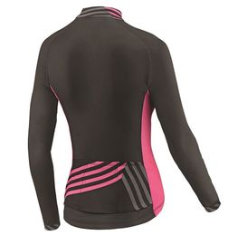 Thermal Cycling Jersey Lady, Long Shirt, Bike Sports Wear, Warm Coat, Winter Clothing, Long Sleeve, Motocross Jacket, Fleece Top