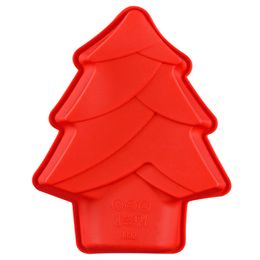 1Pc Small Silicone Mould Christmas Tree Santa Claus Snowflakes Baking Cake Moulds Xmas Party Decor Gift