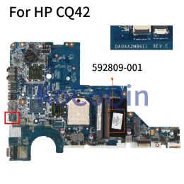 Motherboard For HP G42 G62 CQ42 CQ62 Laptop Motherboard CPU Socket S1 DA0AX2MB6E1 592809001 592809501 Notebook Mainboard Full Tested