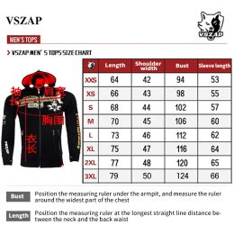 Vzap-men's hoodie, MMA, Muay Thai, Tiger fighting, fleece jacket, running, gym, boxing, martial art coat