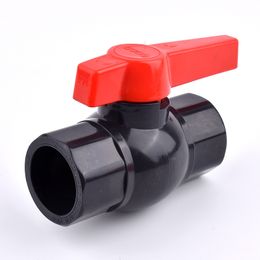 I.D 20~110mm UPVC Pipe Ball Valves Aquarium Fish Tank Drainage Composite Socket Joint Water Pipe Valve Big Size Available