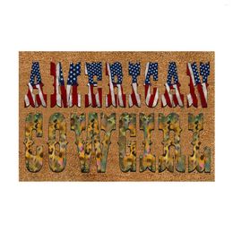 Carpets Independence Day Door Mats Bathroom Bedroom Living Room Floor Household Non-slip Carpet Home And Decoration Rugs-