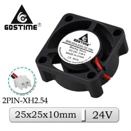 Cooling 5Pcs/Lot Gdstime DC 24V 25mmx25mmx10mm 25mm Mini Axial Cooler Fan 2510 2cm Brushless Micro Exhaust Radiator Cooling Fan