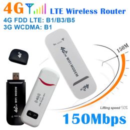 Modems 4G LTE Wireless Router USB Dongle 150Mbps Network Modem Mobile Broadband Stick SIM Card WiFi Hotspot Pocket Adapter For Laptop