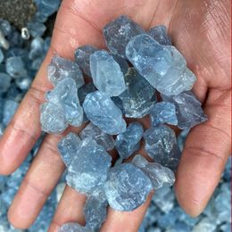 100g Bulk Lot Raw Blue Celestite Chip Rocks Natural Crystal Quartz Healing Reiki Rough Stone Aquarium Decor Mineral Specimen