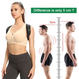 BraceTop Back Shoulder Posture Corrector Belt Clavicle Spine Support Reshape Your Body Home Office Sports Upper Back Neck Brace