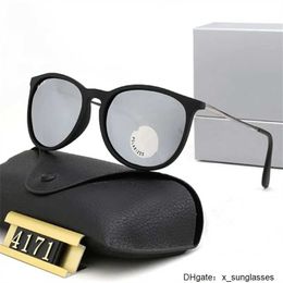 Sunglasses Wayfarer Ray Men Women Acetate Frame Size 4171 Glass Lenses Ban Sun Glasses for Male Gafas De Sol Mujer with Box BU2S