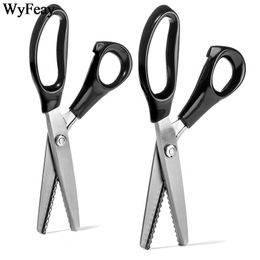 Sewing Dressmaking Tailor scissors Shear Pinking Scissor Leather Handicraft Upholstery Tool Sewing Accessories fabric scissors