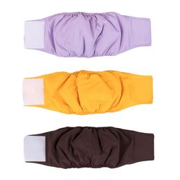 Small Dog Diaper Physiological Pants Waterproof Sanitary Washable Male Dog Menstrual Panties Underwear Briefs Large Dogs Belt