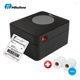 Meihengto Thermal Label Printer USB Bluetooths Interface 4 Inch Warehouse Desktop Sticker Adhesiv