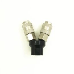 Pneumatic Fitting Air Compressor Accessories 1/4'' European Type Quick Couplers Air Gas Distributor Manifold Quick Connector