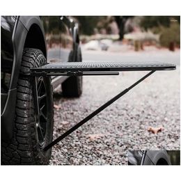 Camp Furniture Outdoor Cam Portable Outside Folding Table Tire Expansion Placement Mountain Beach Storage Car Gear Drop Delivery Sport Dhphe