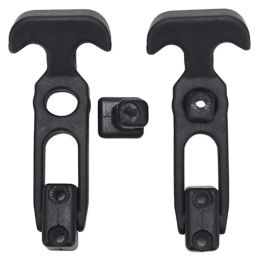 4Pcs T-Handle Rubber Flexible Draw Latches Fit for Toolbox /Cooler/Golf Cart/Farm Machinery T-Toolbox Lock