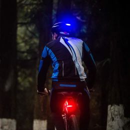 X-TIGER Cycling Flashlight Bike Tail Light IPX5 Waterproof 500mAh MTB Bicycle Rear Light USB Charging 5 Modes With COB Lamp