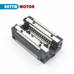 2pcs Square Linear Guide Way TRH20 L300 / 400/ 500 / 600 / 800 / 1200mm (20mm) & TRH20B carriages Slider Block for CNC Parts