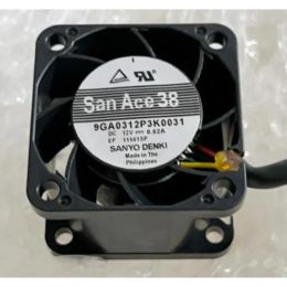 Pads Original Fan for SANYO 9GA0312P3K0031 San Ace 38 DC 12V 0.62A Dual Ball Cooling Fan 3828 3.8CM 38x38x28mm