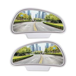 Convex Glass Auxiliary Mirror Car Rear View Mirrors Blind Spot Dead Angle Snap Way For Parking Assistant Automotive Accessories