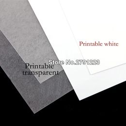 10Pcs A4 Inkjet Printing Shrinks film Plastic Sheet DIY Creative decorating printable shrink films 0.3mm thickness