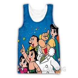 CAVVING 3D Printed Astro Boy Tank Tops Harajuku Vest Summer Undershirt Shirts Streetwear for Men/women V01