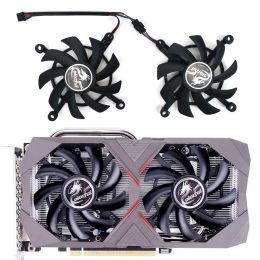 Pads COLORFUL New 1LOT 85MM 4PIN RTX 2060 2060S GPU Fan for GTX 1660TI 1660S 1650S 1650 graphics card cooling fan
