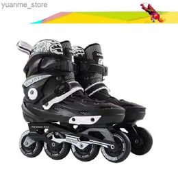 Inline Roller Skates CALARY Youngsters Roller Skates Shoes 4 Wheels Inline Skates Patines for Young Boys Girls Shool Students Sport Sneakers EU 35-45 Y240410