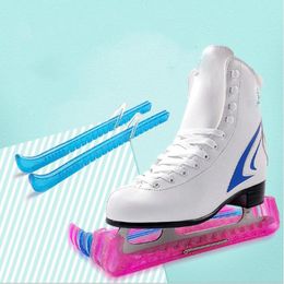 2pcs 32cm Soft Plastic Ice Hockey Figure Skate Blade Guard Cover Protector Accessories for Women Men Youth Kids