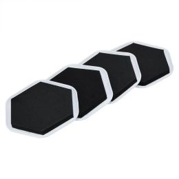 4pcs/set Furniture Moving Slider Heavy Duty Moving Pad Ground Magic Moving Mat Floor Scratch-resistant Protector