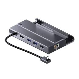 Hubs USB C Docking Station Type C to HDMI 4K60Hz RJ45 SATA NVMe M.2 PD100W Dock for Steam Deck Nintend Switch