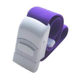 Quick Slow Release Medical ABS Tourniquet Purple Colour With Elastic Belt Buckle Sport Emergency Tourniquet For First Aid