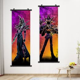 Canvas Print Picture Anime Wall Artwork Yu Gi Oh Painting Yugi Muto Hanging Scrolls Black Magician Girl Poster Home Decoration