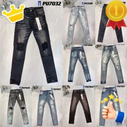 Jeans Mens Desig Designer 55 Jeans Colours Long Hippop Sticker Embroidery Slim Denim Straight Streetwear Skinny Pants Wholesale 2938 Pur