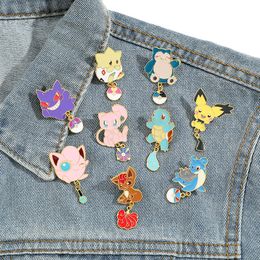 childhood game yellow elf friend duck enamel pin Cute Anime Movies Games Hard Enamel Pins Collect Metal Cartoon Brooch Backpack Hat Bag Collar Lapel Badges