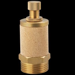 Pneumatic Brass Exhaust Muffler BSL M5 1/8" 1/4" 3/8" 1/2" Silencers Fitting Noise Philtre Reducer Connector Copper