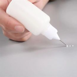 Handmade Glue Applicator Plastic Reuse Needle Squeeze Bottle for Paper Quilling DIY Scrapbooking Craft Tool 30ML